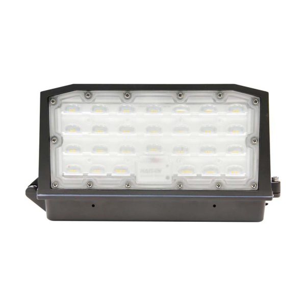 60w Full Cutoff LED Wall Pack CCT Tunable 7200-7500 Lumens DLC Premium Hot on Sale