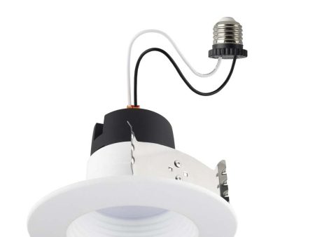 7w 4-in Deep Baffle CCT-Tunable Recessed LED Downlight Online now