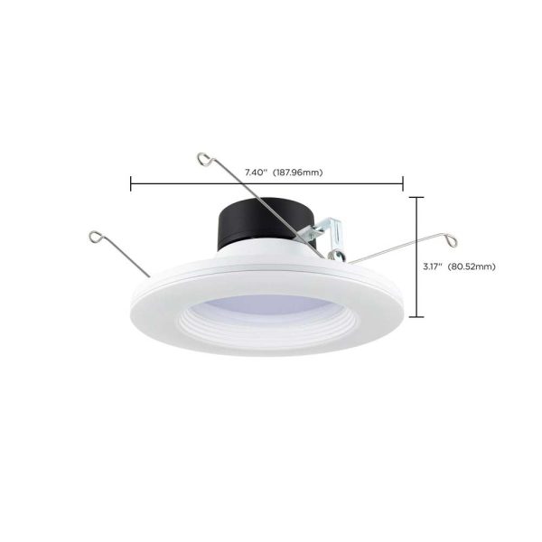 5-6-in CCT Tunable LED Recessed Downlight w  Night Light Feature Cheap