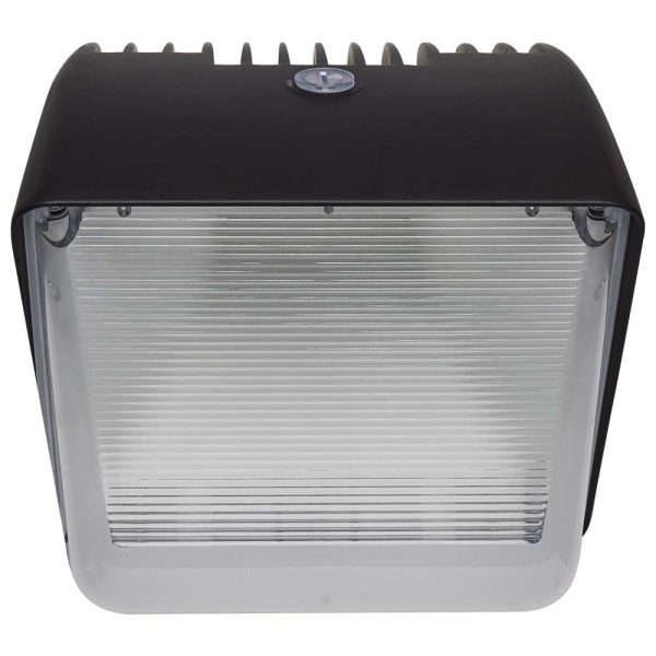 29w Small LED Wall Pack w  CCT Tunable 120-277v Security Lighting Bronze Finish Supply