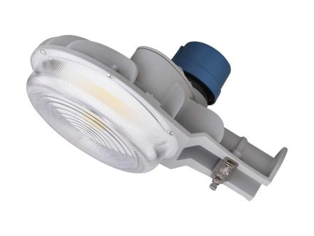 40w LED Area Light w  CCT Tunable Grey Finish 120-277v Ultra Bright Lumens For Cheap