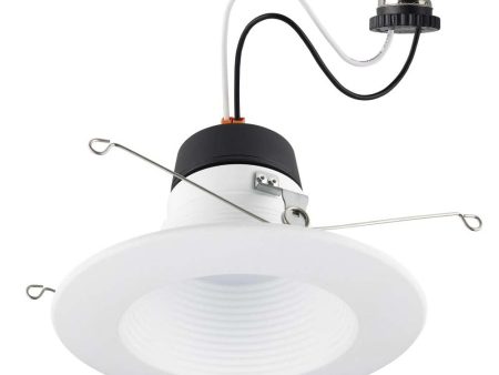 9w 6-in Deep Baffle CCT-Tunable Recessed LED Downlight For Cheap