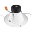 9w 6-in Deep Baffle CCT-Tunable Recessed LED Downlight For Cheap