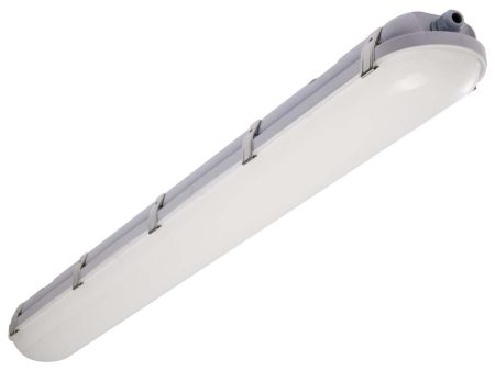 4-ft Vapor Tight Linear Fixture w  Microwave Sensor CCT Tunable Online Sale