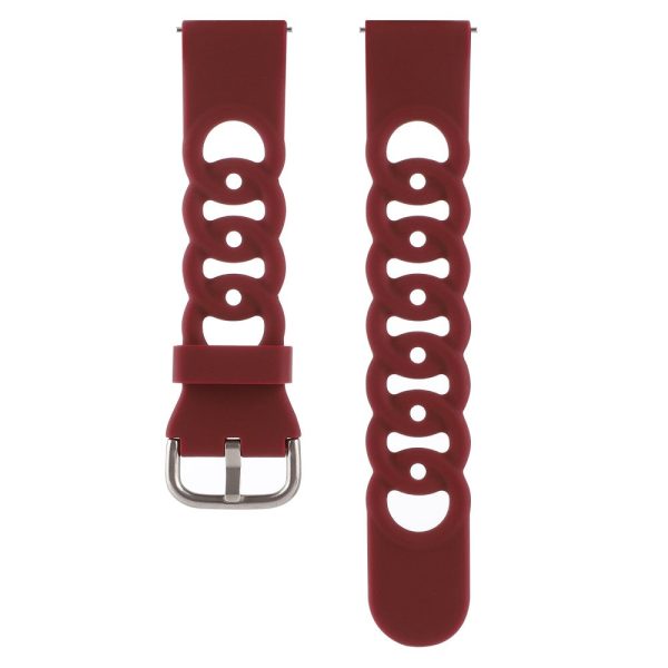 20mm Universal donut hollow strap - Wine Red Online