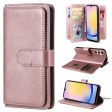 10-slot Samsung Galaxy A25 wallet case - Rose Gold Online Hot Sale