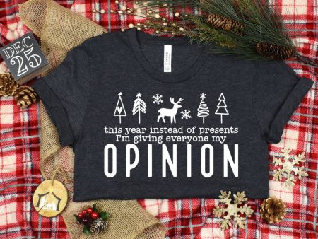 PREORDER: My Opinion Graphic Tee Cheap