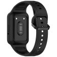 Samsung Galaxy Fit3 (SM-R390) Watch Strap Integrate Silicone Watch band with Case - Black Sale