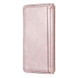 10-slot wallet case for iPhone 13 Pro Max - Rose Gold Hot on Sale