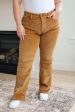 Cordelia Bootcut Corduroy Pants in Camel Supply