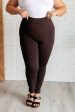 Magic Skinny 28  Pants in Chocolate Hot on Sale