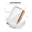 Samsung Galaxy Fit3 ENKAY Hat-Prince Flexible Watch Case Electroplating Watch Cover with Screen Protector - Rose Gold Online Sale