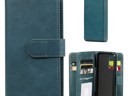 10-slot wallet case for Samsung Galaxy A52 5G - Green Online