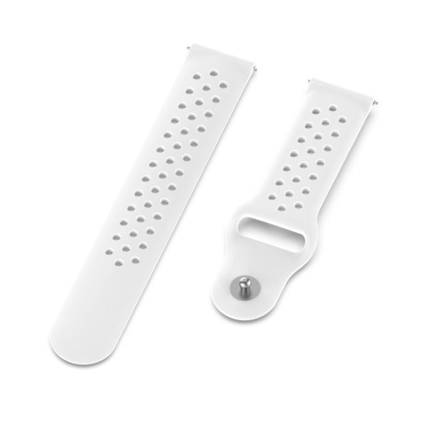 22mm Polar Vantage M silicone watch band - White Online now