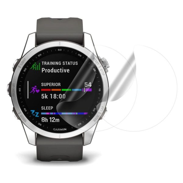 2Pcs Garmin Fenix 7S clear screen protector Fashion