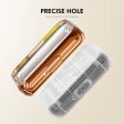 Samsung Galaxy Fit3 ENKAY Hat-Prince Flexible Watch Case Electroplating Watch Cover with Screen Protector - Rose Gold Online Sale