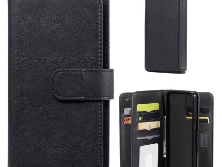 10-slot wallet case for Samsung Galaxy A52 5G - Black Cheap