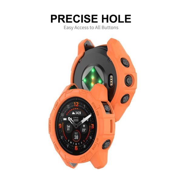 HAT PRINCE Garmin Fenix 7X   7X Pro   Epix Pro (51mm) hollow cover - Black Hot on Sale