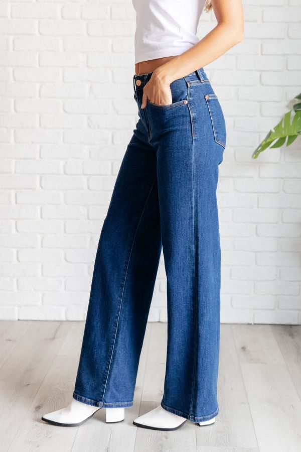 Hazel High Rise Vintage Wide Leg Jeans Fashion