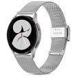 Samsung Galaxy Watch 5   5 Pro   Watch 4 milanese watch strap - Silver For Cheap