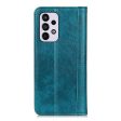 Genuine leather case with magnetic closure for Samsung Galaxy A33 5G - Green Supply