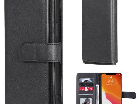 10-slot wallet case for iPhone 13 Pro Max - Black Sale