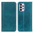 Genuine leather case with magnetic closure for Samsung Galaxy A33 5G - Green Supply