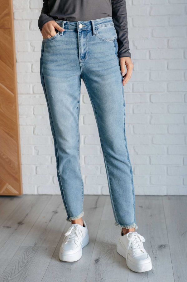 Susan High Rise Side Panel Detail Slim Jeans Online Sale