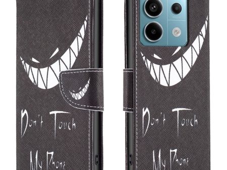 Wonderland Xiaomi Redmi Note 13 Pro flip case - Don T Touch My Phone on Sale