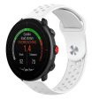 22mm Polar Vantage M silicone watch band - White Online now