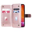 10-slot wallet case for iPhone 13 Pro Max - Rose Gold Hot on Sale