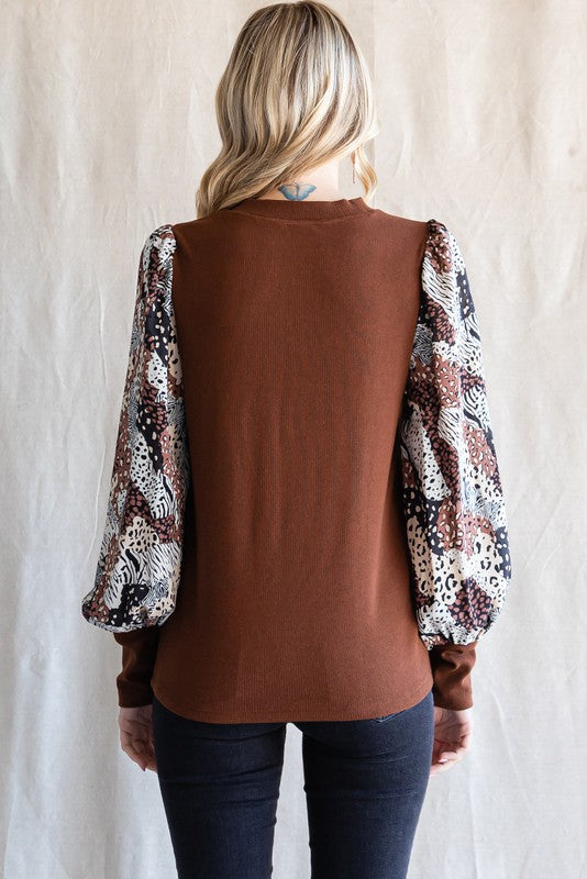 Mocha Leopard Sleeve For Discount