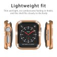 Apple Watch Series 6   5   4   SE (2022)   SE (2023)   SE 40mm Hollow Impact-Resistant Watch Case Rhinestone Frame - Gold Online Sale