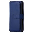 10-slot wallet case for Samsung Galaxy Z Fold3 5G - Dark Blue Sale