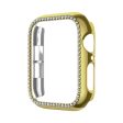 Apple Watch Series 6   5   4   SE (2022)   SE (2023)   SE 40mm Hollow Impact-Resistant Watch Case Rhinestone Frame - Gold Online Sale