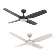 52  Viper DC Ceiling Fan Matt Black, Matt White with Light MVDC1343 Martec Lighting Online Hot Sale