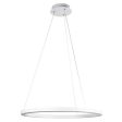 Modern Ring LED Pendant Light CCT in Matt Black or Matt White Cheap