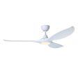 60  Kurrawa DC Ceiling Fan White, Black with Light 2061880x Eglo Lighting Sale