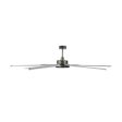 84  Colossus DC Ceiling Fan Black, Satin Nickel 22319 XX Brilliant Lighting Supply