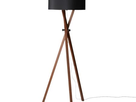 Cot Floor Lamp in Walnut Black or Walnut White Online