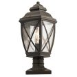 7.5  Tangier Pedestal Lantern Medium in Olde Bronze Online Sale