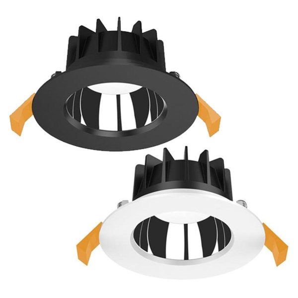 90-95mm Expo LED Downlight 10w Black, White CCT CRI 90+ 2160X, 2071X Domus Lighting For Cheap