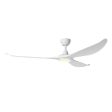 72  Kurrawa DC Ceiling Fan White, Black with Light 2061910x Eglo Lighting on Sale