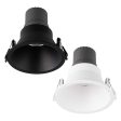 92mm Ripple Effect Shield LED Downlight 9w Black, White 3k S9011Ww SFI SAL Lighting For Cheap