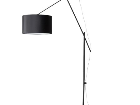 Ario Floor Lamp in Matt Black Supply