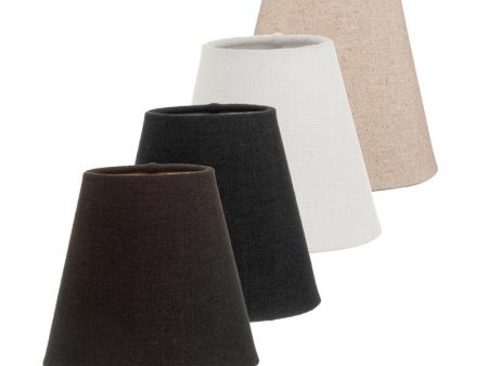 Accessories: Linen Clip Shade Available in Five Colours 4x3x4.5 Emac and Lawton Lighting - ELSZ5345 For Cheap