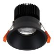 90mm Deep-13 LED Downlight 13w Black, White CCT 21731, 21732 Domus Lighting For Sale