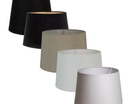 Accessories - Small Drum Linen Lamp Shade 12x10.5x8 with E27 Fixture For Discount