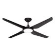 52  Motion DC Ceiling Fan Black, White with Light 60050, 60051 Domus Lighting Cheap