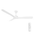 52  DC Spitfire Ceiling Fan Matte White White SPD52MWWH 360 innovations Online Sale